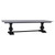 Miniature Trestle Table (Cheese Board) - Black Antique - French Provincial style