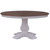 Miniature Round Trestle Table (Cheese Board) - White/ Antique French Oak - French Provincial style Miniature Round Trestle Table (Cheese Board) - White/ Antique French Oak - French Provincial style