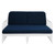Antigua 2.5 Seater - White - Coastal style Antigua 2.5 Seater - White - Coastal style