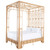 Nirvana 4 Poster King Bed - Resort style