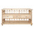 Novato 3Drw Open Buffet - Natural - Contemporary style