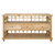 Novato 3Drw Open Buffet - Rustic - Contemporary style