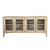 Portland TV Entertainment Unit - Whitewash Oak (ML639-153-CS