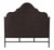 Amara Bedhead Scalloped King Coffee Bean - N117-RATG-K-CB