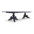 Caribbean Extension Dining Table Charcoal - TCT03-CH-B Caribbean Extension Dining Table Charcoal - TCT03-CH-B