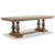 Laurent Pedestal 280cm Dining Table - Walnut Grey - TT041M-WG Laurent Pedestal 280cm Dining Table - Walnut Grey - TT041M-WG