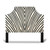 Serengeti King Bedhead - Black/White - BT007 Serengeti King Bedhead - Black/White - BT007