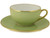Limoges Legle Tea Cup & Saucer - Pastel Green Limoges Legle Tea Cup & Saucer - Pastel Green