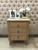 Versailles 3 Drawer Bedside - Weathered Oak