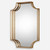 Lindee Gold Wall Mirror Mid-Century Modern style Wall Mirror Decor Lindee Gold Wall Mirror Mid-Century Modern style Wall Mirror Decor