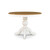 Farmhouse Round Table 107cm - Size: 76H x 107W x 107D (cm) - Farmhouse style
