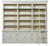 Classic 6 Door Bookcase + Ladder - Antique White - 250cm High Classic 6 Door Bookcase + Ladder - Antique White - 250cm High