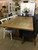Provincial Trestle Dining Table 240x120cm - Antique French Oak - Size: 76H x 244W x 120D (cm) - French Provincial style Provincial Trestle Dining Table 240x120cm - Antique French Oak - Size: 76H x 244W x 120D (cm) - French Provincial style