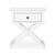 Hamptons Cross Sorrento Side Table - White (FV0015) - 65H x 60W x 50D (cm) Hamptons Cross Sorrento Side Table - White (FV0015) - 65H x 60W x 50D (cm)