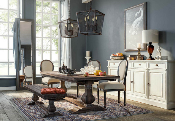 Hudson 4 Door Sideboard - Solid Timber Hamptons style Dining Room furniture