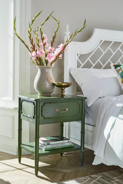 Chelsea End Table - Solid Timber Oriental style Bedroom furniture
