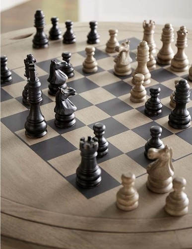 Aries Table Chess Set - Solid Timber Craftsman style Occasional furniture