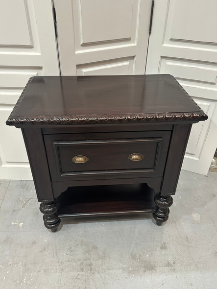 Provence Table - Dark Teak Brown - Solid Timber French Provincial style Living Room furniture