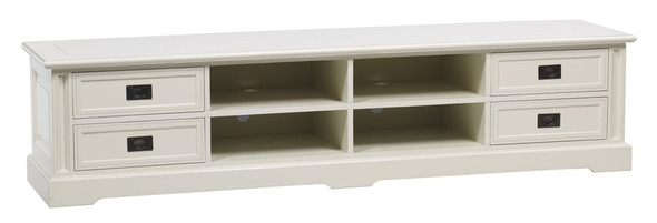 Bella House Classic TV Unit large- White