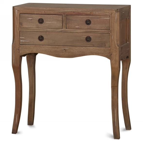 Chardonnay Side Table - Size: 75H x 64W x 32D (cm) - French Provincial style