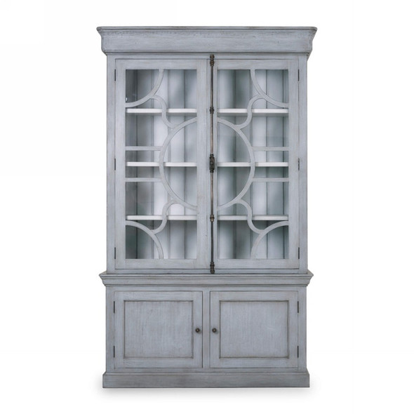 Farlow Display Cabinet - Size: 241H x 150W x 48D (cm) - Oriental style