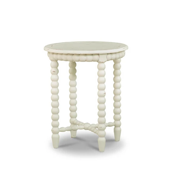 Cholet Round End Table - Size: 61H x 51W x 51D (cm) - Traditional style