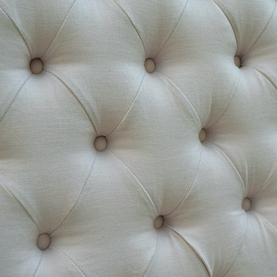 Marquis Upholstered Queen Bedhead Tufted - Natural Linen Bedroom Furniture - HL007-153-F05
