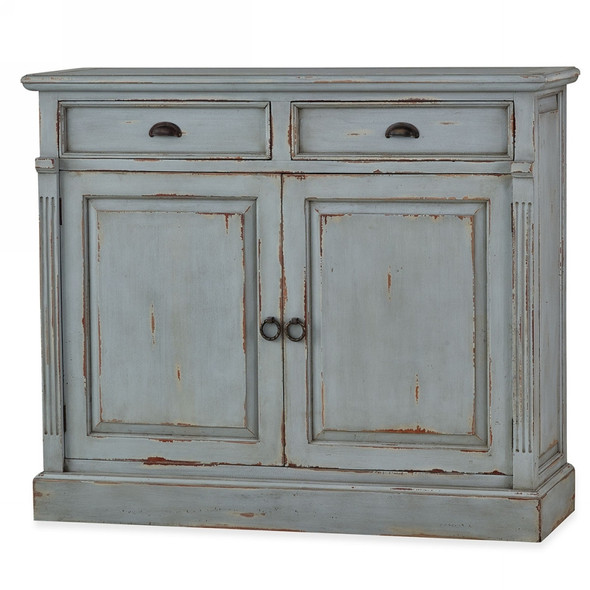 Hudson 2 Door Sideboard - Size: 110H x 131W x 43D (cm) - Hamptons style