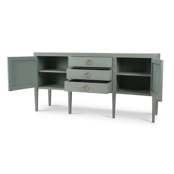 Westminster Concave Linen Wrapped Sideboard - Any Colour - 76614
