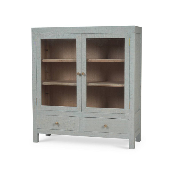 Kagu 2 Doors Sideboard w/ Raffia - Solid Timber Mid-Century Modern style Dining Room furniture