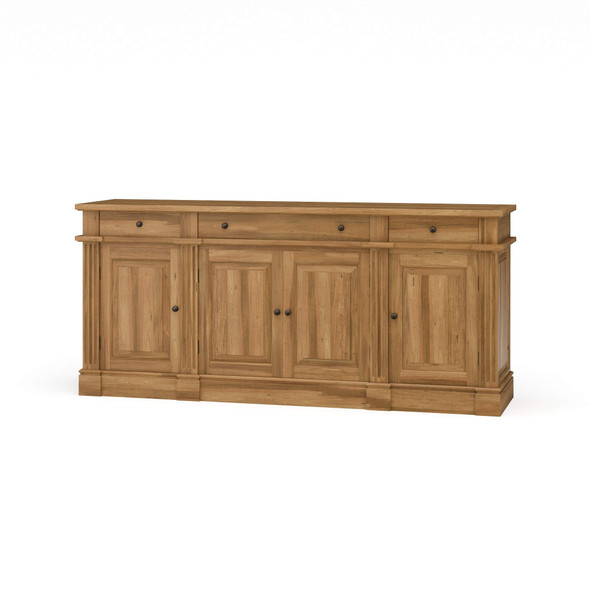 Roosevelt 4 Door Buffet - Antique French Oak - Solid Timber French Provincial style Dining Room furniture