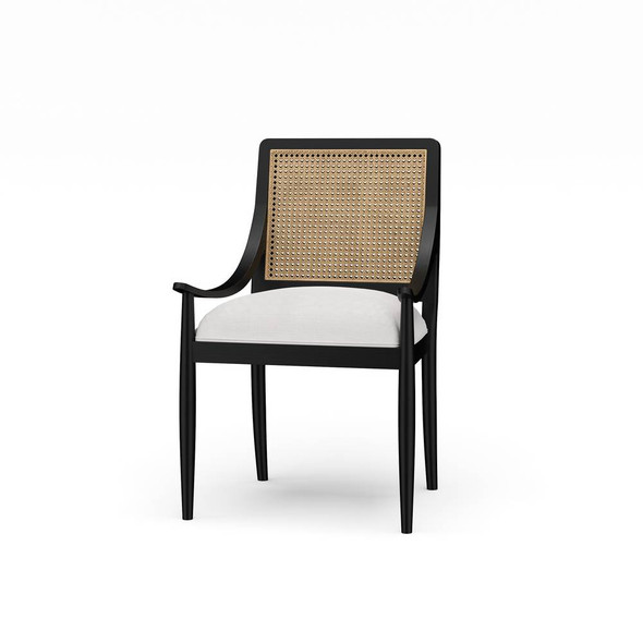 Oslo Dining Chair w/ Rattan Back - Solid Timber Scandinavian style Dining Room furniture