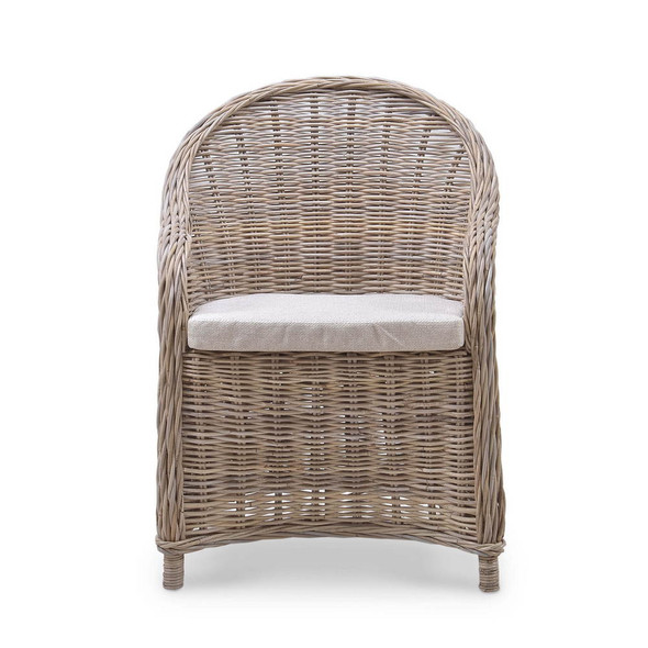 Vineyard Kabu Rattan Chair Natural - Solid Timber Resort style Alfresco & Rattan furniture