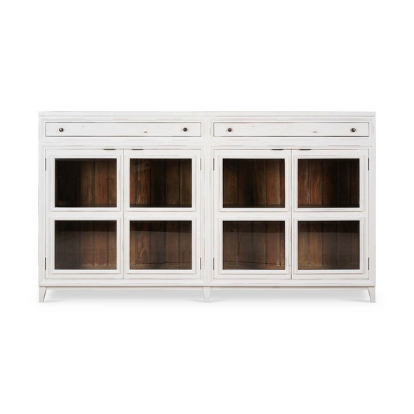 Paris Sideboard w/ 2 Drawers - Solid Timber Mid-Century Modern style Dining Room furniture