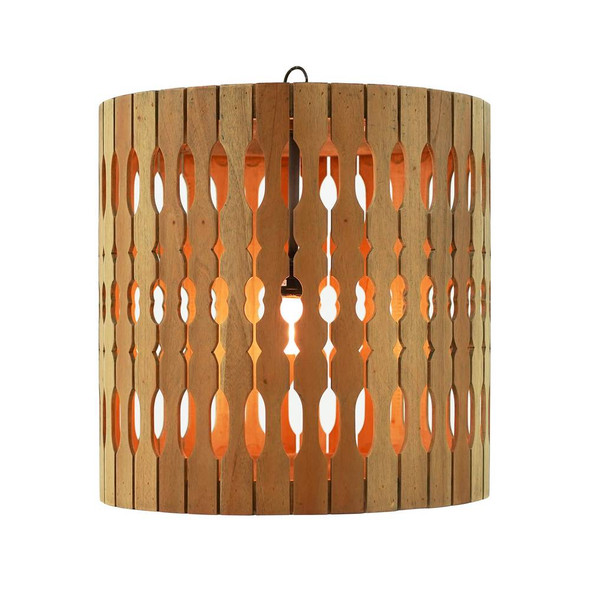 Toraja Small Pendant Light - Solid Timber Mid-Century Modern style  furniture