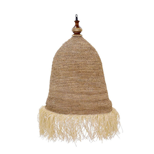 Verdon Knitted Pendant - Size: 68H x 57W x 57D (cm) - Boho Chic style
