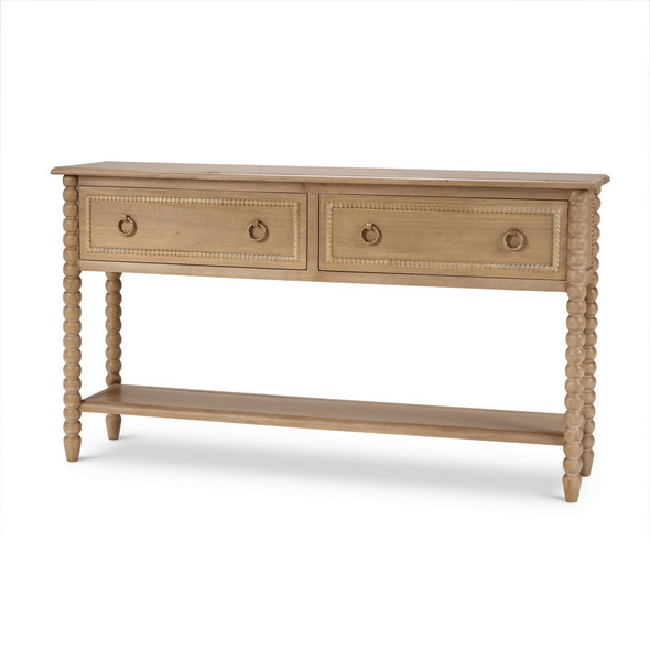 Cholet Console Table w/ 2 Drawers - Size: 81H x 145W x 35D (cm) - Traditional style