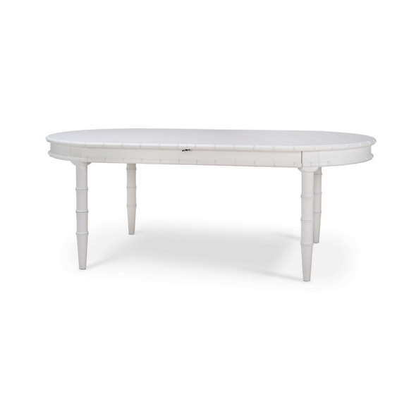 Grosvenor Oval Extension Dining Table 2m extends to 260cm - Size: 76H x 260W x 115D (cm) - Gustavian style