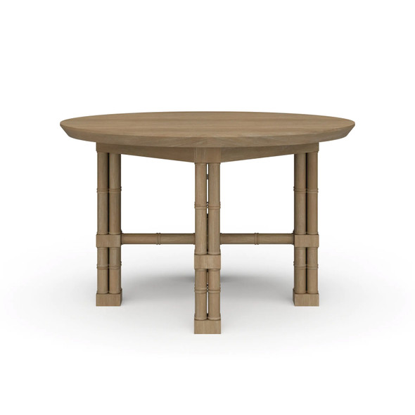Farringdon Round Dining Table 120cm - Solid Timber Oriental style Dining Room furniture