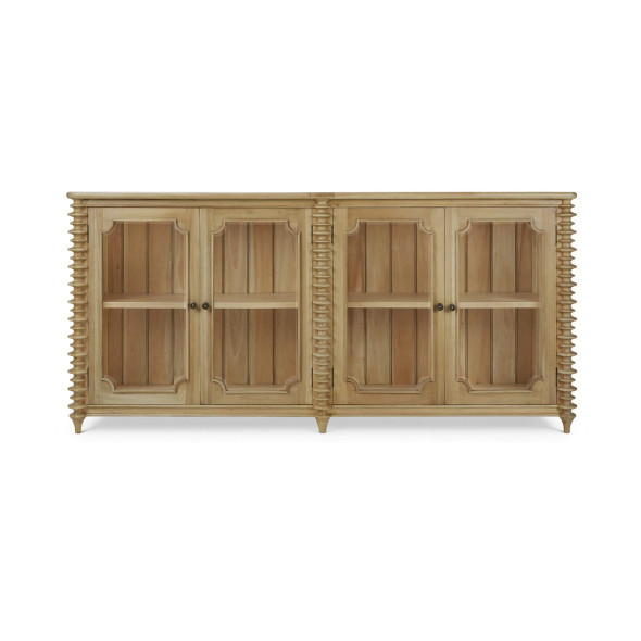Milano 4 Door Sideboard - Solid Timber Mediterranean style Dining Room furniture