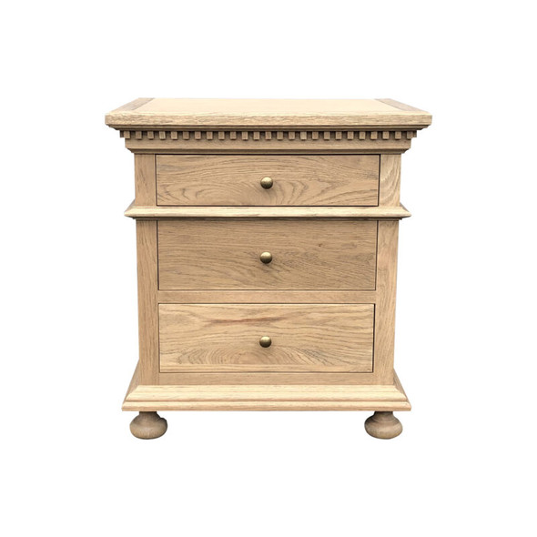 Westminster Side Table - Weathered Oak Bedroom Furniture - FH1259-105