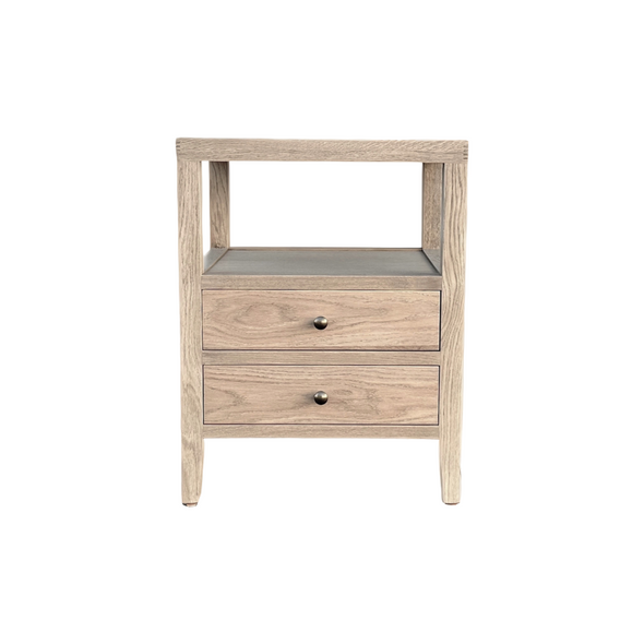 Montauk Side Table - Weathered Oak - HL610#105