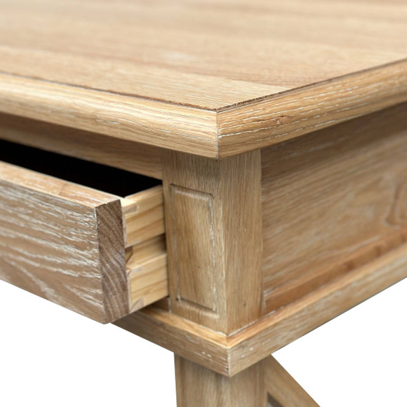 Xavier Desk - Whitewash Oak - HL540#CS