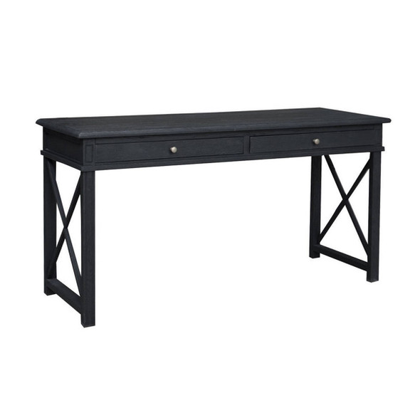 Xavier Desk - Rustic Black Office & Study Furniture - HL540-107