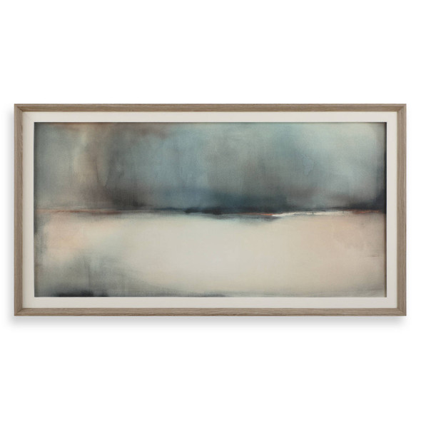 Deep Rains Framed Abstract Print Contemporary style Print Decor