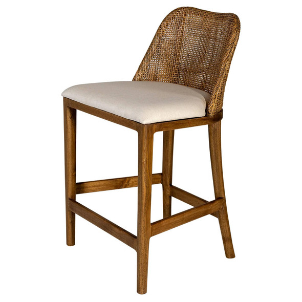Panama Rattan Counter Stool - Mango Teak Kitchen Furniture - GT-106MT