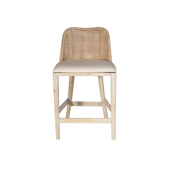 Panama Rattan Counter Stool - Whitewash GT-106WW