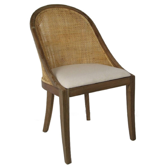 Caledonia Rattan Dining Chair - Natural (MCGT-109N