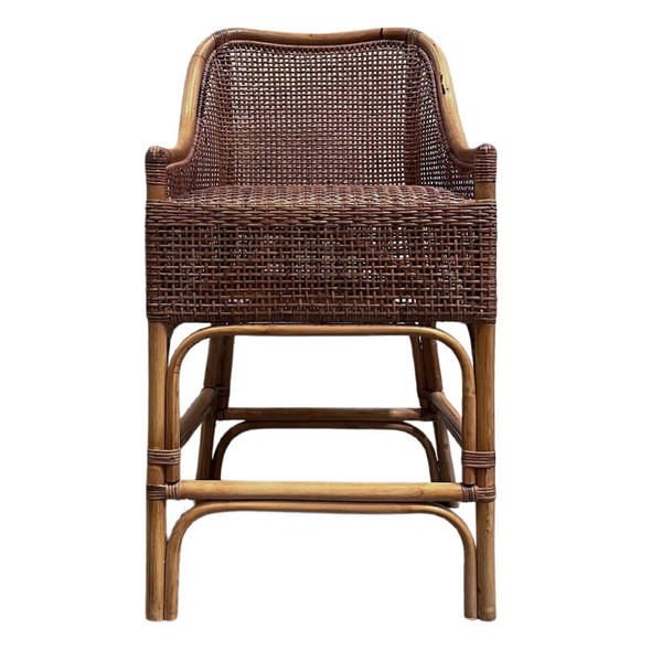 Amara Alfresco Counter Stool - Mango Teak - Coastal style