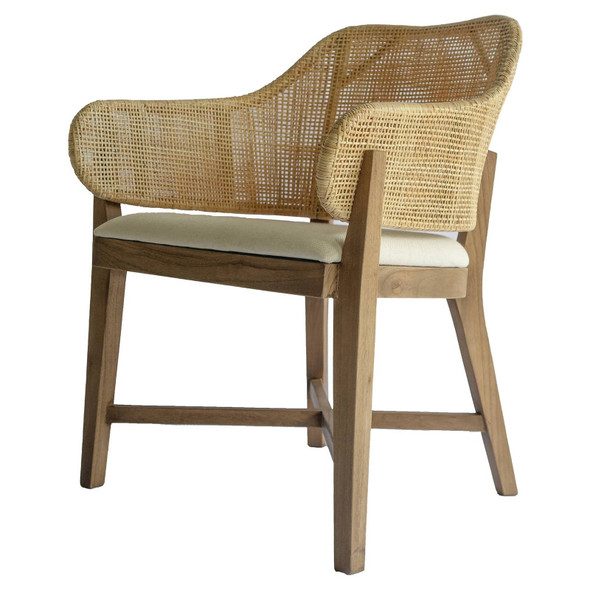 Biloxi Rattan Dining Chair - Natural Dining Room Furniture - GT-118N